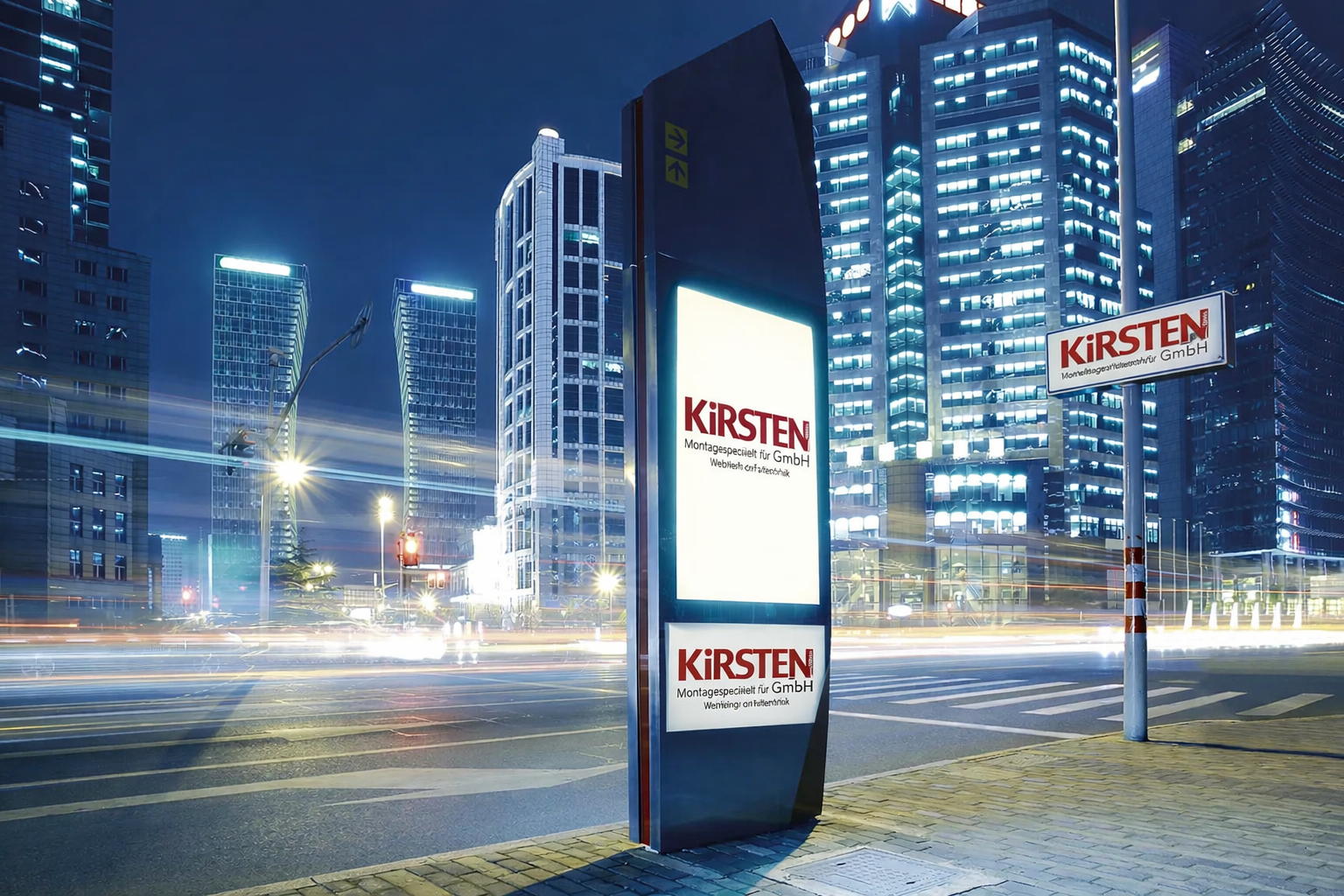 Kontakt Werbe- und Haustechnik Kirsten GmbH (Mit KI visualisiert)