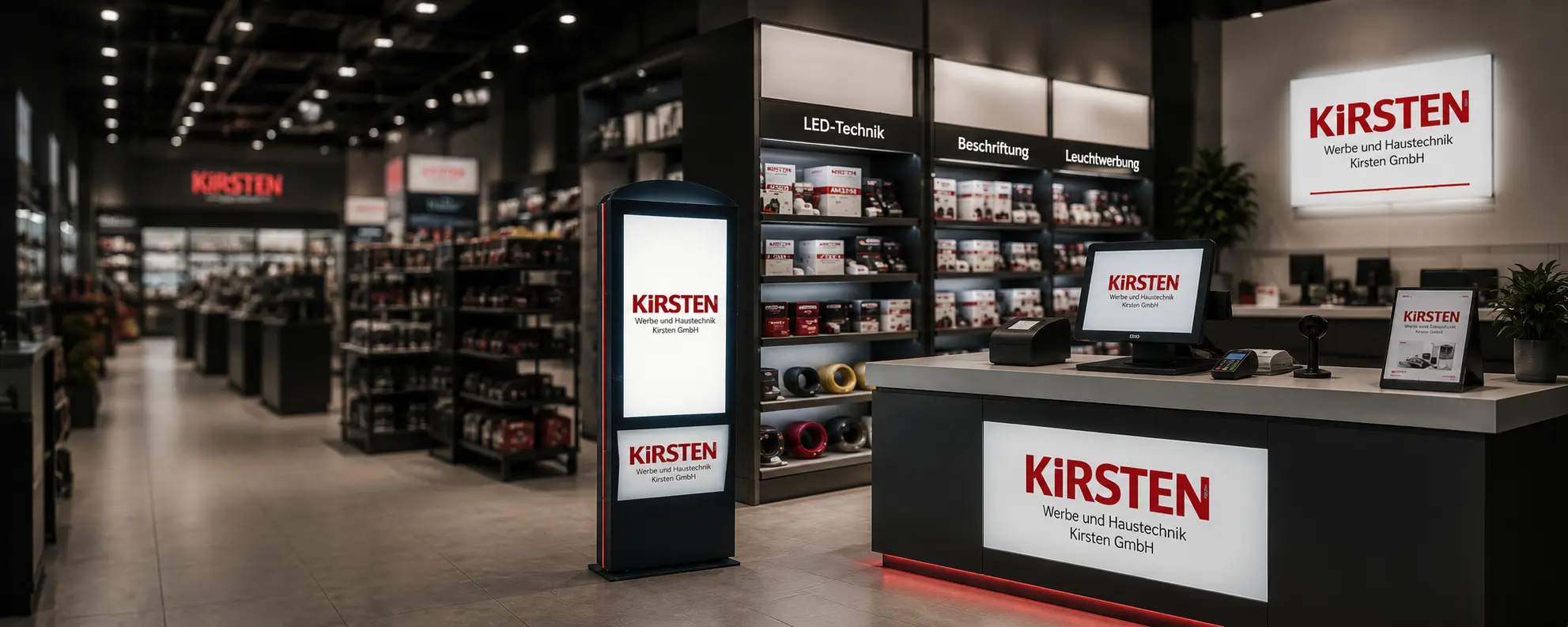 Shop-/Montageansicht (Mit KI visualisiert)